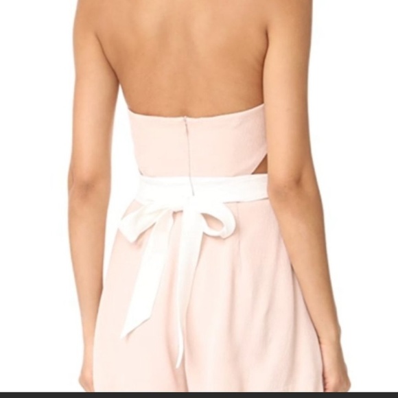 Cameo Collective Blush Pink Halter Cutout Romper - Picture 4 of 7